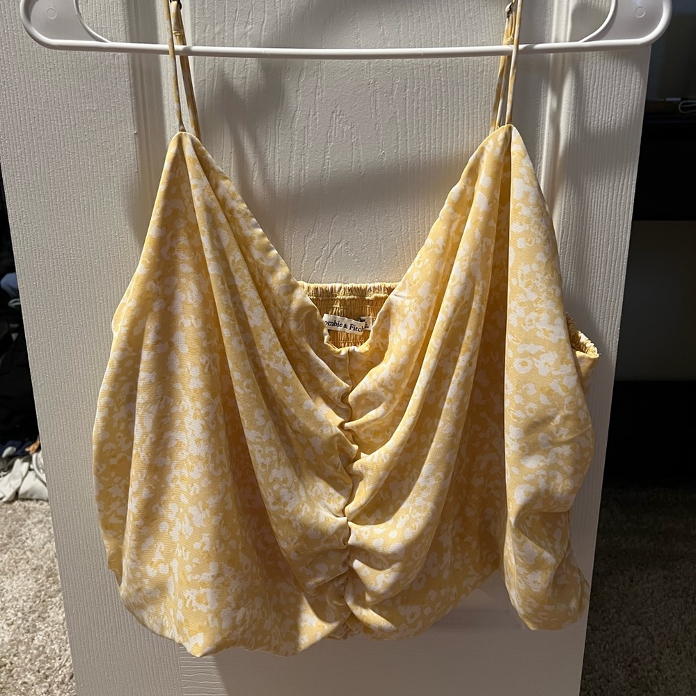 womens A&F crop top